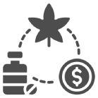 Federal Drug Trafficking Icon Image